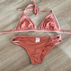 Rust Triangle Bikini Set